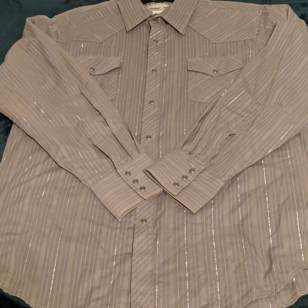 WRANGLER Men's XL Western Shirt